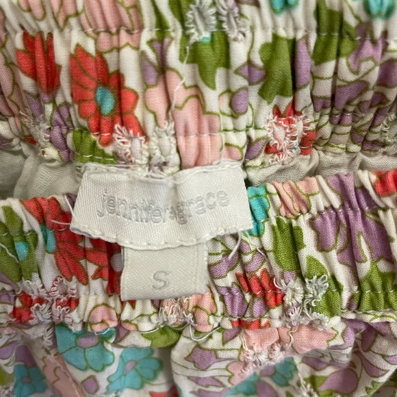 Y2K Ruffled Floral Mini Skirt - Picture 4 of 5